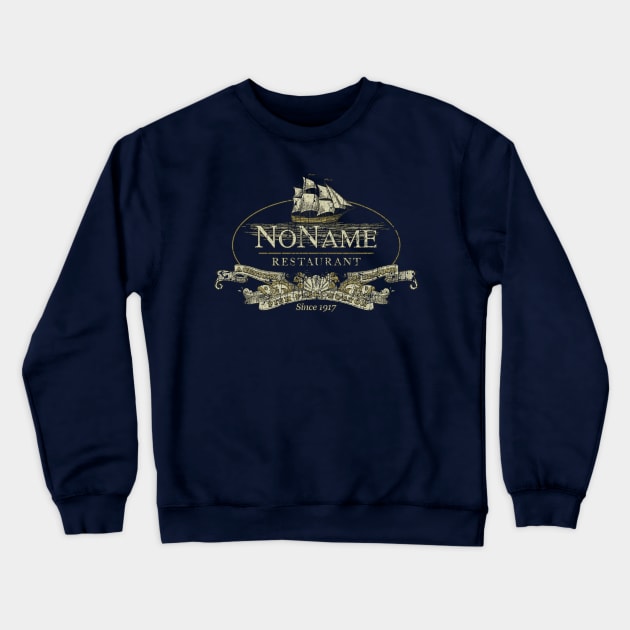 No Name Restaurant Boston Crewneck Sweatshirt by JCD666